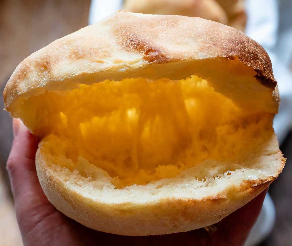 Pre-Baked "Puccia" Bread Perfect for Sandwiches Case of 12